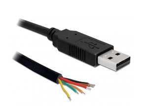 Delock USB Cable 2.0 Male Serial Ttl 6 Extremos Cable Abiertos 1.8M (5V) — image 1