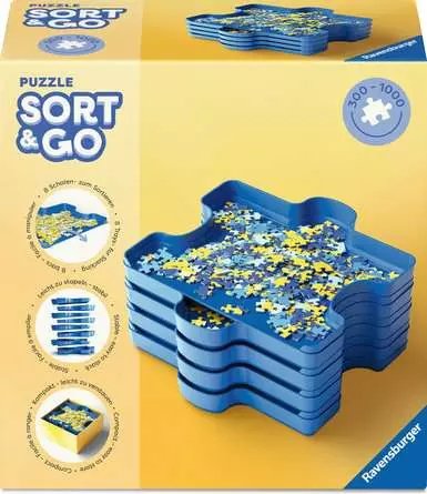Ravensburger Sort & Go Ultimate 12.001.674, Almacenamiento Accesorios Rompecabezas 12001674 — image 1