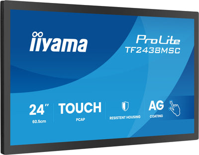 Iiyama Monitor 23,8 TF2438MSC-B2 16:9M-TOUCH HDMI + 2x USB — image 1