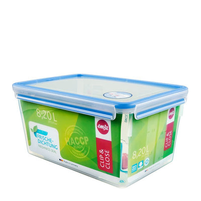 Emsa Recipiente Almacenamiento Alimentos Clip & Close 8,0 Litros 508548 — image 1