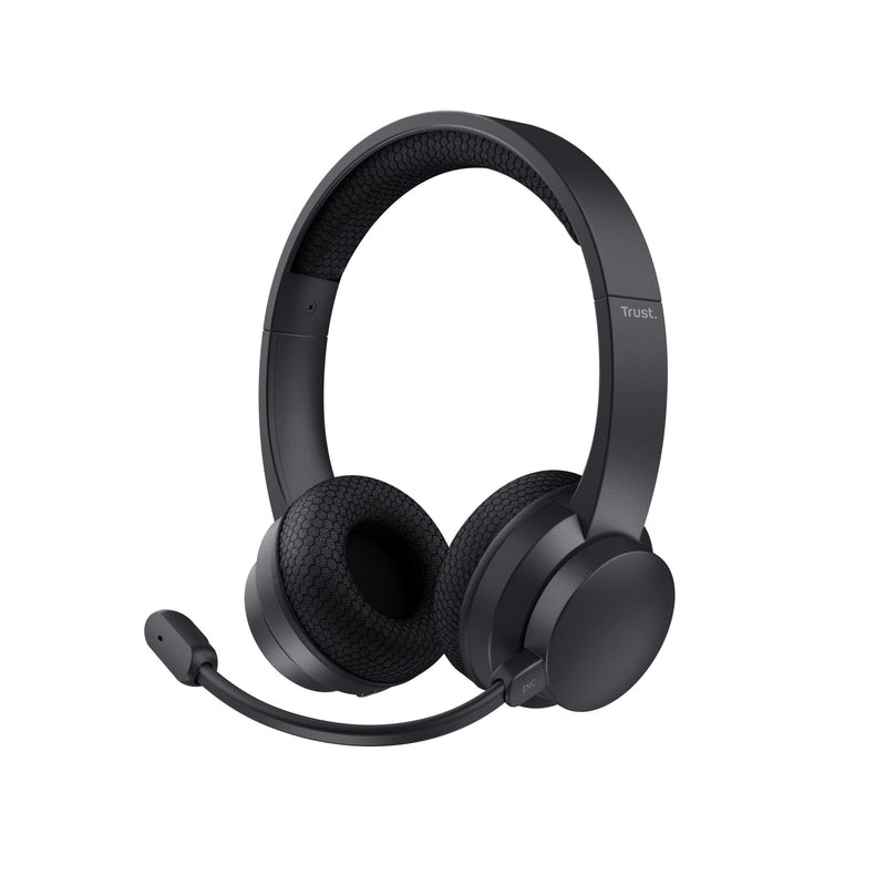 Trust Headphones Inalámbricos Ayda Enc With Microphone Black