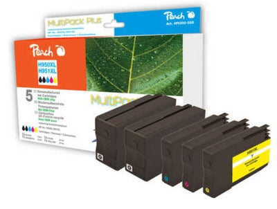 Peach 319232 Ink Black 950XL 951XL, Cyan Magenta Yellow 5 Pieces — image 1