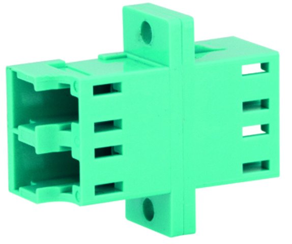Telegärtner Adapter Fibre Optic J08071A0021 Optical Lc/Apc 1 Pieces Green