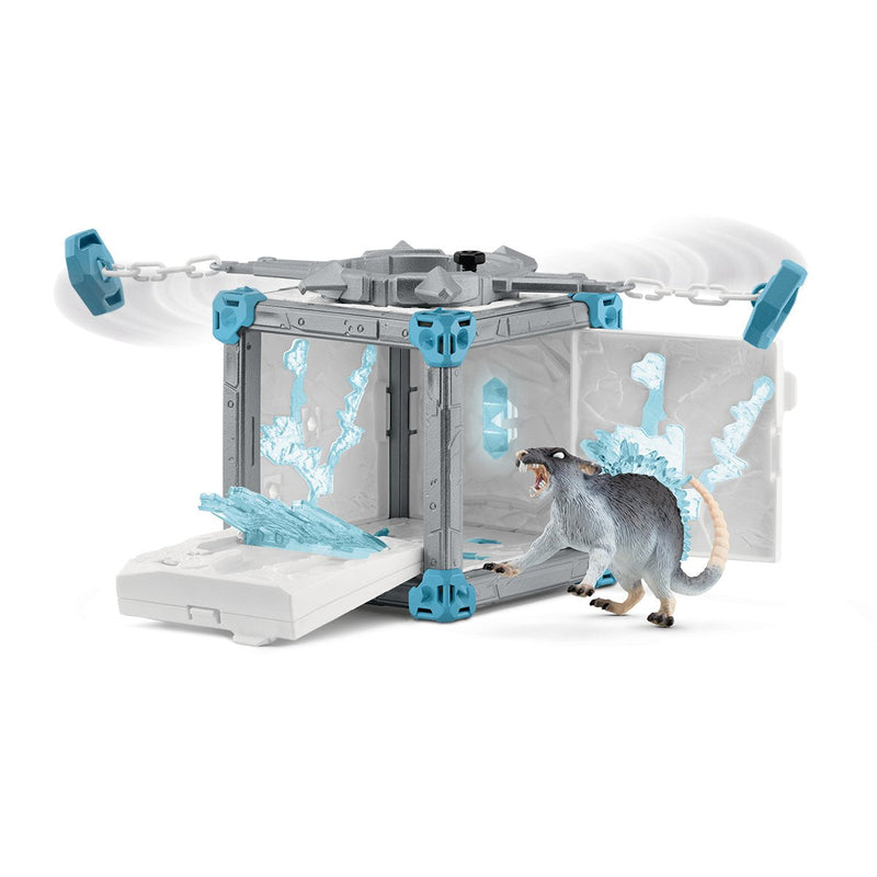 Schleich Figure Eldrador Creatures Battlecave Ice Rat 42676