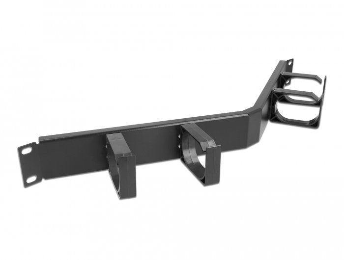 Delock 19? Organiser Cables Rangierpanel With 4 Stands Angulado 1 He Black