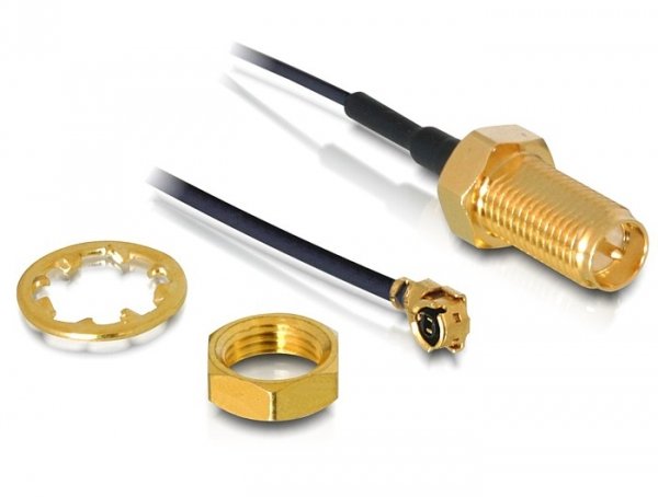 Delock Cable Antenna Rp-sma Female Installation Mhf /U.FL-LP-068