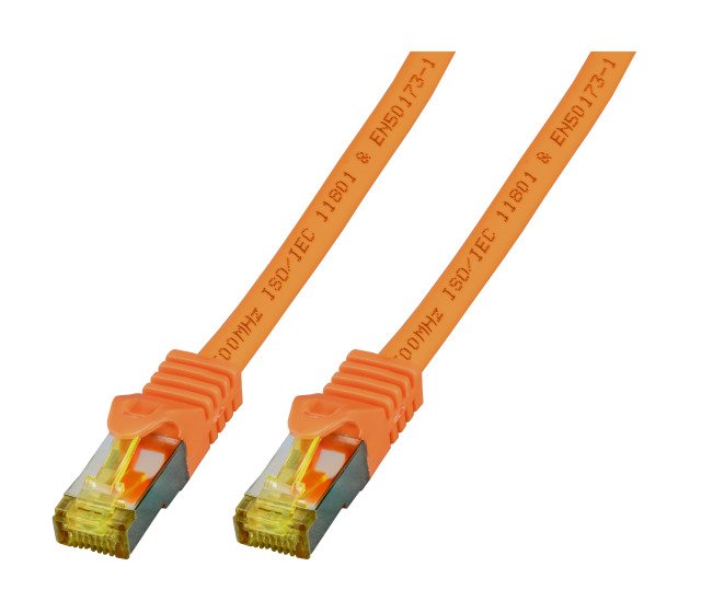 EFB Elektronik MK7001.3O Network Cable 3M CAT.6A S/FTP (s-STP) Orange
