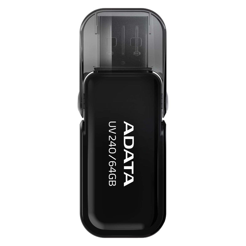 ADATA USB Flash Drive UV240 64GB USB 2.0 Black