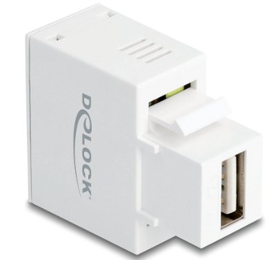 Keystone Módulo With USB Type a Connector Charging Female 5W White — image 1