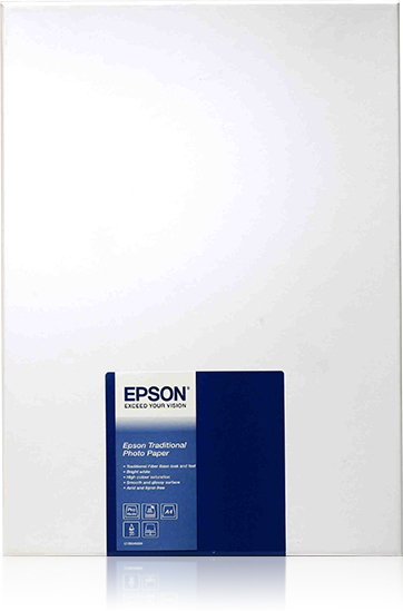 Epson Genuine Paper Inkjet Fotografico Traditional A4 25 Hojas Spro/3800/4000/4400/4450/4800/4880 — image 1