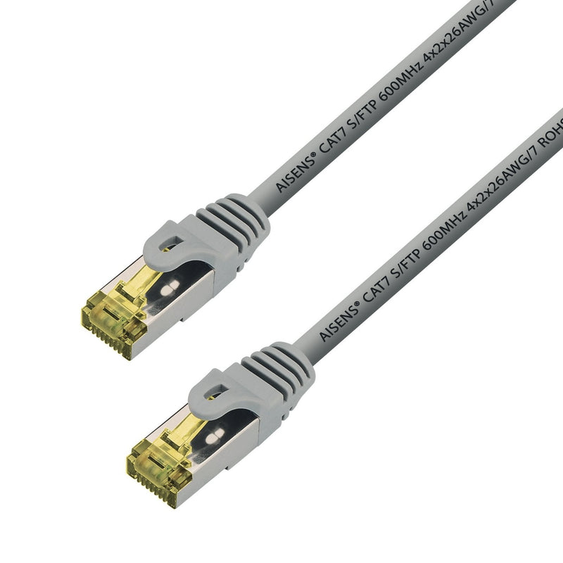 Aisens Network Cable RJ45 Lszh CAT.7 600MHZ S/FTP Pimf AWG26 - 10M - Grey