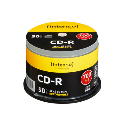 Intenso Cd-r 700MB/80 Min., 52X, Cakee Box 50 — image 1