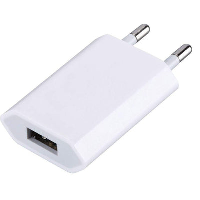 Techly 100747 Charger USB Techly Slim 230V - 5V / 1A White — image 1