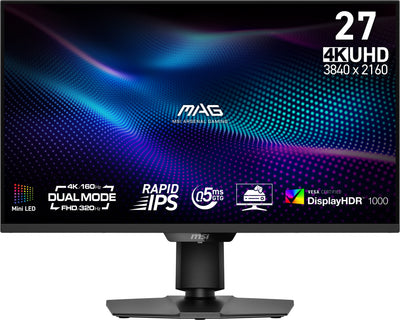 MSI Monitor Mag 274UPDFDE E16M 27 3840 X 2160 Pixels 4K Ultra HD LED Black — image 1