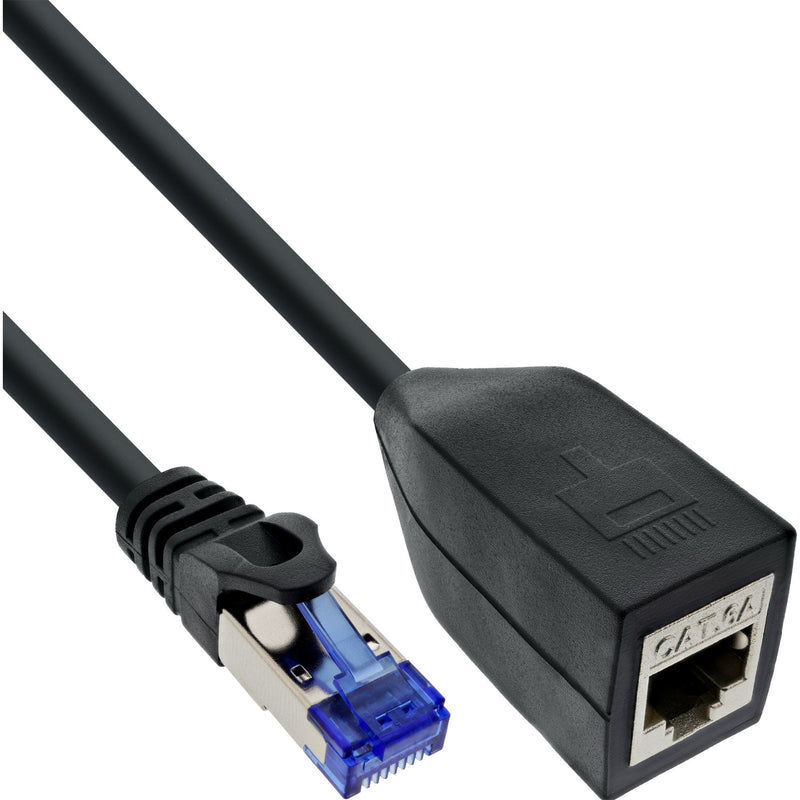 Inline 69990F Network Cable Black 0,2M CAT.6A S/FTP (s-STP)