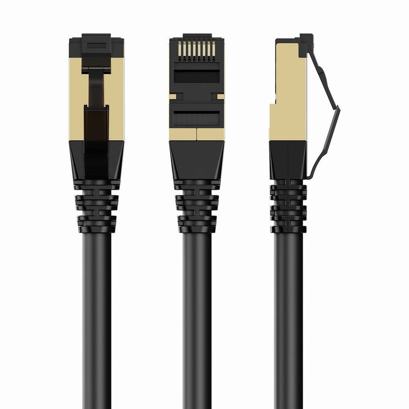 Gembird Network Cable S/FTP CAT.8 Lszh Black 1M PP8-LSZHCU-BK-1M