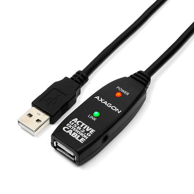 Axagon ADR-210 Cable Extensión USB Activo USB 2.0 USB-A a USB-A - 10M — image 1