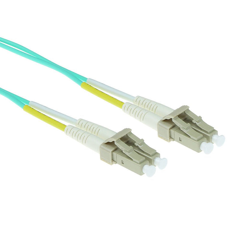 10 Meter Lszh Multimode 50 125 OM3 Fiber Patch Cable Duplex With Lc Connectors