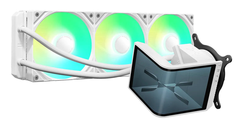 Tryx K Panorama Se ARGB 360 Complete Refrigeración Líquida, 3D-AMOLED-DISPLAY - 360MM, White