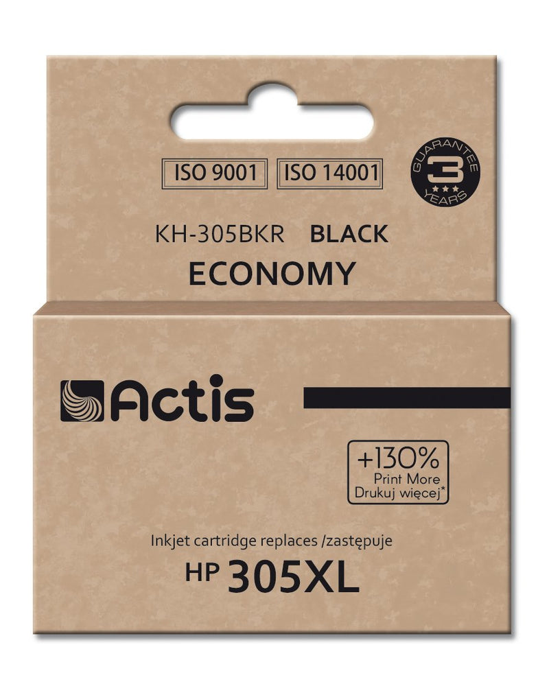 Actis KH-305BKR Ink Cartridge 1 Pieces Compatible Performance Standard Black