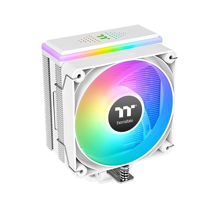 Thermaltake Refrigerador CPU Astria 200 ARGB Lighting White Disipador CPU White 120MM CL-P137-AL12SW-A