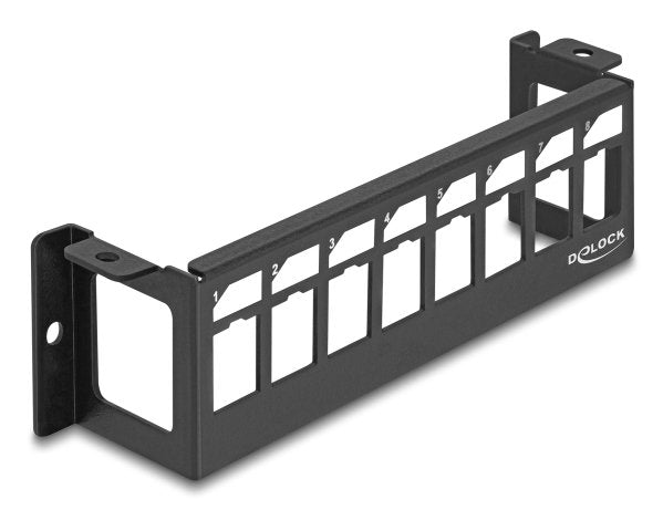Keystone Stand 8 Port Panel Aufbau Horizontal