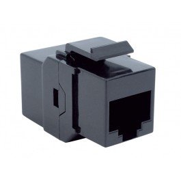 Bachmann Keystone CAT.6 UTP Kupplung RJ45 Ungeschirmt, Black — image 1