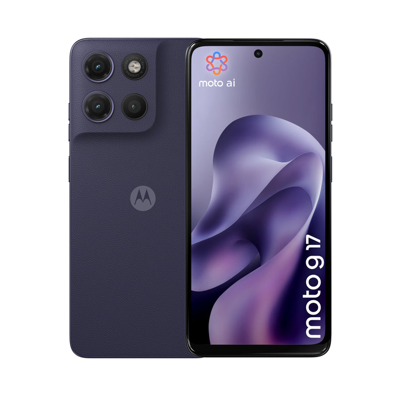 Motorola Smartphone Moto G17 17,1CM (6.72) SIM Double Android 15 USB Type-c 8GB 128GB 5200MAH Púrpura