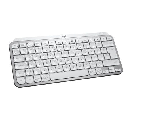 Keyboard English Mxkeys Mini Wrls Illuminated Kbwrls Pale Grey - Us Int.l - Intnl — image 1