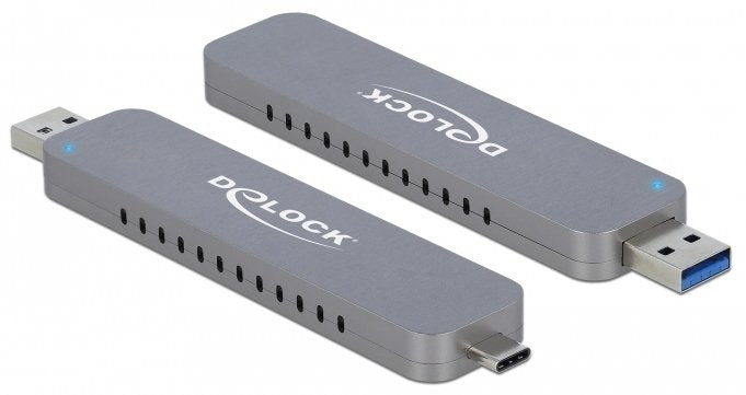 Delock 42616 External Enclosure SSD PCIE NVMe M.2 With USB Type-c™ And Tipo-a Male