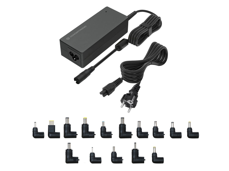 Conceptronic Charger Universal Laptop OZUL08B15 90W Automatic 15V a 20V 15TIPS 6.0A