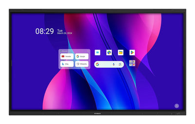 Synetech Taurus Panel Flat Interactivo 165,1CM (65) LCD Wi-Fi 450 Cd M² 4K Ultra HD Black Screen Touchscreen P — image 1