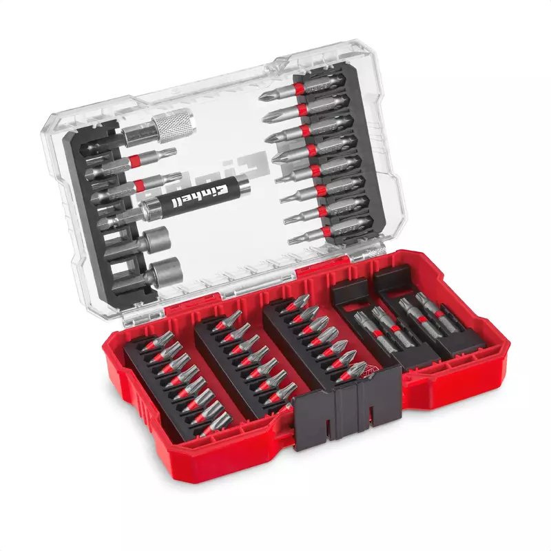 Genuine Einhell M-case 42- Set Of Drill Bits Drill Bits 25MM, Drill Bits 50MM, Stand Magnetic Key Glass Portab