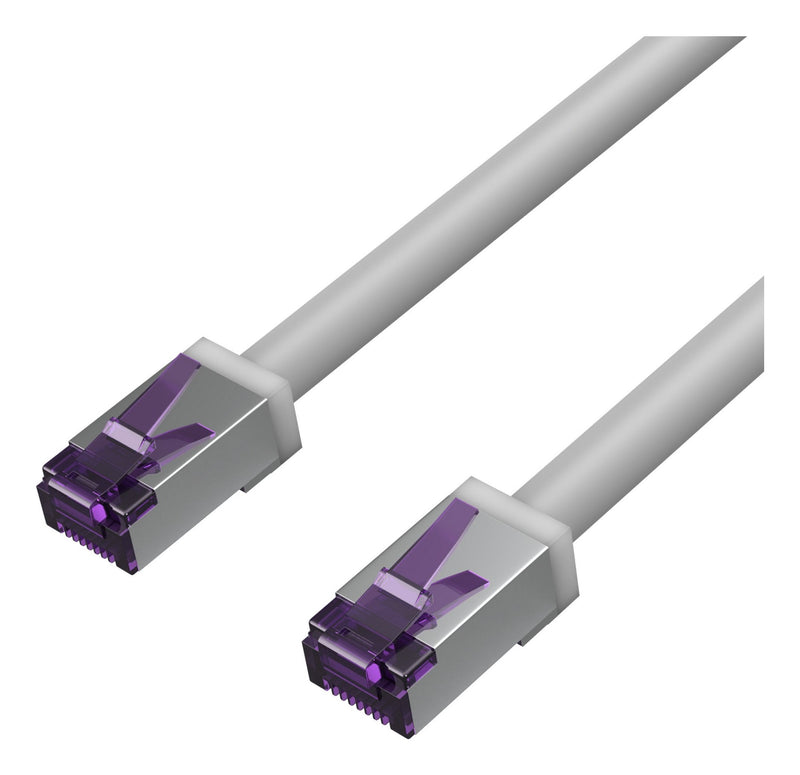 Shiverpeaks Network Cable CAT.6A S FTP Flex. 500MHZ 0,25M Grey