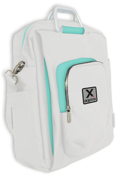 Approx Backpack Laptop 15.6APPROX Design Colour White/Blue APPNBST15WBL — image 1