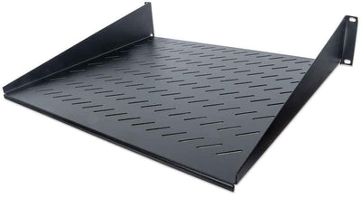 Intellinet Shelf 2U 483X400MM Up To 25KG Black — image 1