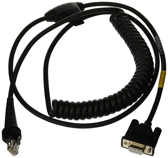 Ind RS232 5V Signl Blk DB9 Fem Cabl
