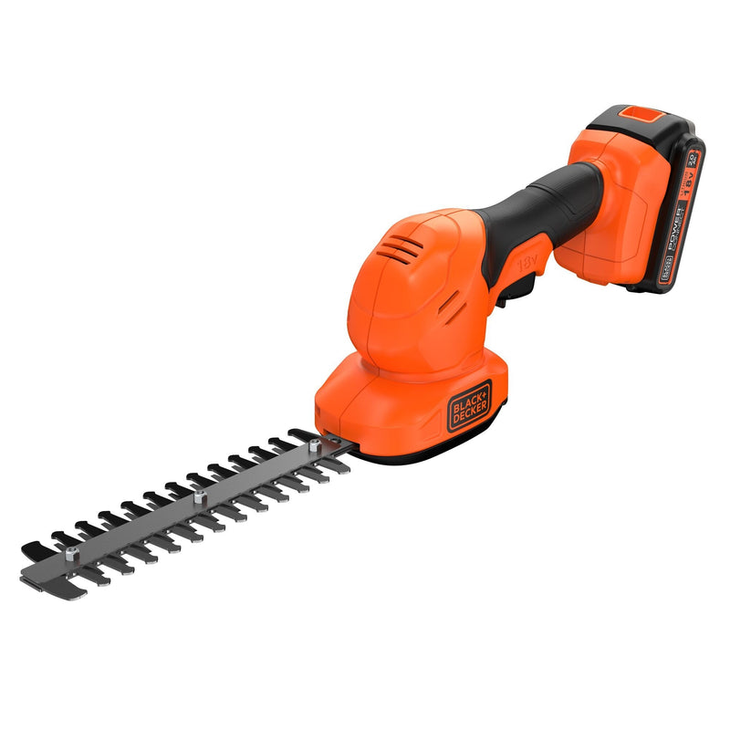 Black + Decker Cortasetos BCSS18D1-QW Orange