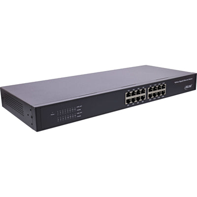 Inline Switch Network Gigabit 16 Ports 1 Gbit/S, 48,26CM (19), Metal Without Fan — image 1