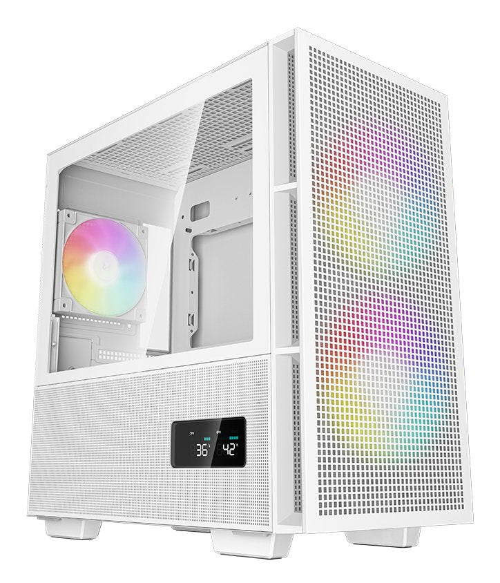 Deepcool PC Case CH360 Mid White