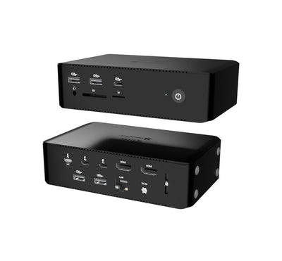 I-tec THUNDERBOLT5 Quattro Display Docking Station, 5x Usb, 2.5 Glan + Power Delivery 140W — image 1