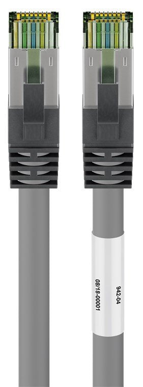 Goobay Cable Connection CAT.8.1, S/FTP (pimf) Grey 2 Metres 55137