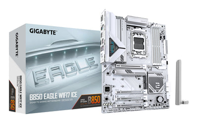 Gigabyte Motherboard B850 Eagle WF7 Ice White/Silver — image 1