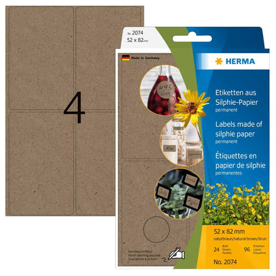 Herma Paquete Office Labels Multiuso Silphie 52X82MM — image 1