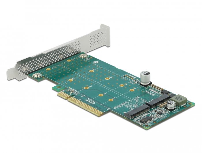 Delock Card Pci Express - 2X M.2 Key M