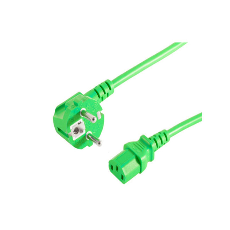 S/Conn Maximum Connectivity 09-05183 Cable Transmisión Green 1,8M CEE7/7 C13 Acoplador
