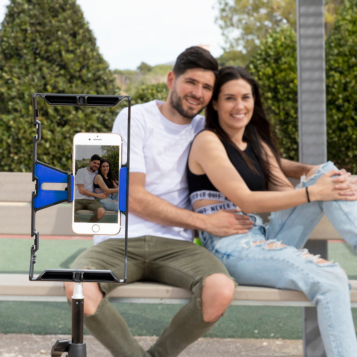 Innovagoods Smartphone Holder With Manual Stabiliser Stafect Innovagoods