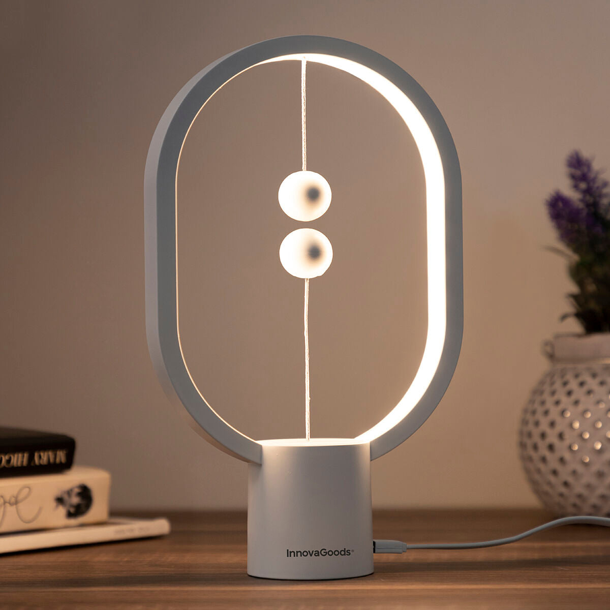 Balance Lamp with Magnetic Switch Magilum InnovaGoods White 3 W (Refurbished B)
