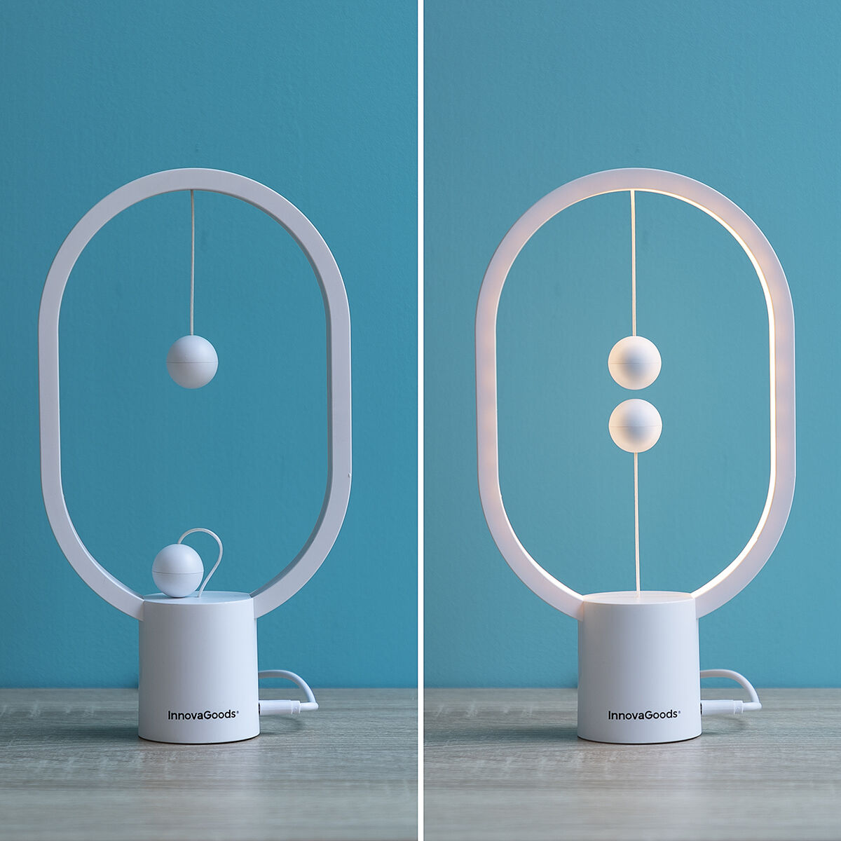 Balance Lamp with Magnetic Switch Magilum InnovaGoods White 3 W (Refurbished B)