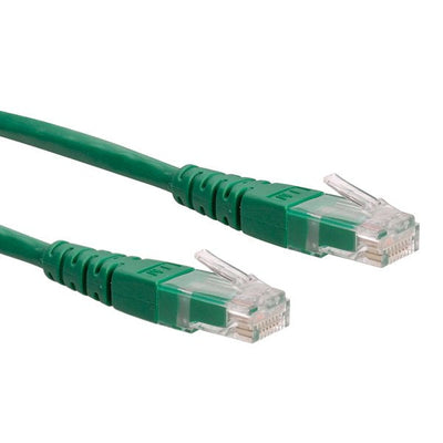 Roline Network Cable KAT.6 Class And UTP Grn 1M — image 1